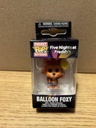 FUNKO POP KEYCHAIN - BRELOK - FIVE NIGHTSAT FREDDY’S - BALLOON FOXY