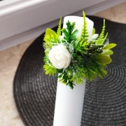 Ozdoba na świecę komunijną 