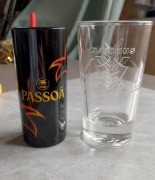 Szklanki vintage Passoa Maximus do drinków zestaw kolekcjonerskie Zestaw