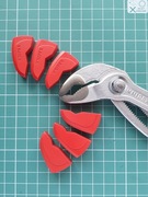 KNIPEX Cobra 87 05 300 szczypce nastawne z ochronnymi nakładkami na szczęki