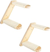 SCHODKI DLA KOTA NA ŚCIANĘ SCHODY STOPNIE DLA KOTA ŚCIENNE SZNUREK DRAPAK