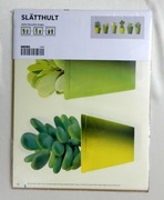 naklejka dekoracyjna kwiaty IKEA SLATTHULT
