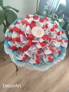 Bukiet z cukierków, komunia