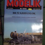 MODELIK BR 52 KRIEGSLOK