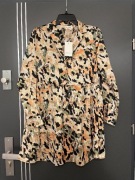 Season sukienka modny wzór koszulowa hit blog nowa roz.36 