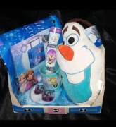 Zestaw kraina lodu Pluszak maskotka Olaf organizer do samochodu