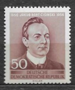 DDR MI. 535** 1956 r. 100. urodziny J. Bart-Cisinskiego