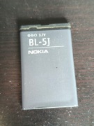 SPRAWNA NAŁADOWANA BATERIA NOKIA BL-5J 1430 mAh 3,52  V 