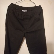 Spodnie materiałowe czarne rozm.170