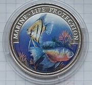 0088 Liberia 1 dolar 1996  BU rzadka!