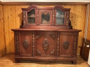 kredens antyk przedwojenny rzeźbiony, lata dwudzieste