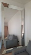 LUSTRO ekskluzywne, bardzo duże, z lustrzaną ramą