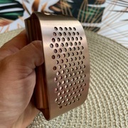 Praska do czosnku 2w1 stalowa ręczna KOLOROWA