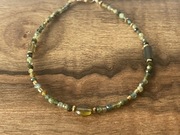 Bransoletka turmaliny zielone