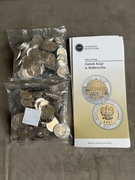 2 x 5 zl zamek Książ worki mennicze 