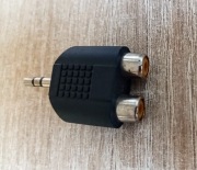 Redukcja Mini Jack 3.5 mm - 2 x RCA Nowa (35)