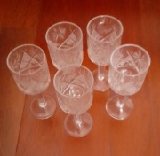 Kieliszki kryształowe