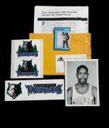 NBA Timberwolves - oryginalne naklejki / wlepki z 1994 roku # nowe unikat