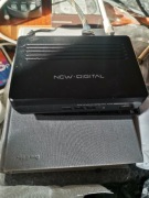 Dekoder tuner New Digital T2 265 HD SENIOR TV naziemnej DVB-T2 HEVC sprawny