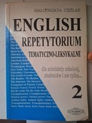 English repetytorium tematyczno-leksykalne - Małgorzata Cieślak