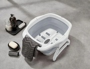 Masażer do stóp Livarno – Składana miska 7L z rolkami i pilnikiem