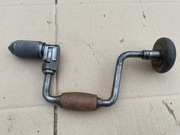 Stara zabytkowa Angielska wiertarka ręczna