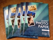 Papier fotograficzny glansowany A4 210 g/m - 120 szt