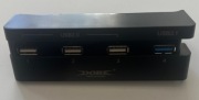 HUB rozdzielacz 4 USB 2.0 3.0 Playstation PS4 SLIM
