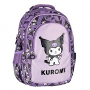 Plecak KUROMI 5 kieszeni fioletowy