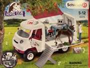 SCHLEICH 42370 LECZNICA DLA ZWIERZĄT ZESTAW AUTO WETERYNARZ Koń Pudełko