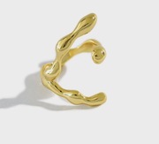 Geometryczny Pierścionek - Złoty 