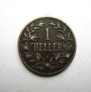 1 Heller 1907 r.  Niemiecka Afryka Wschodnia