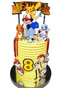 Dekoracje na tort Pokemon