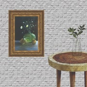 Obraz olejny akrylowy kwiaty martwa natura 