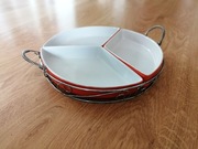 patera, półmisek, taca, miska, kolor pomarańczowy