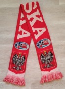 Szalik reprezentacji Polski stary logo Telekomunikacja Polska retro vintage