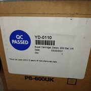 Wymienny wkład PS-600 do kompletnego systemu wody dejonizowanej