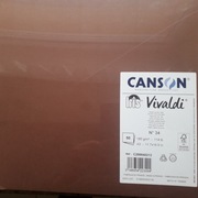 Karton A3 185 g/m2 Iris C200040213 brązowy Canson 50ark