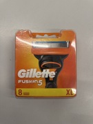 GILLETTE FUSION5 WKŁADY OSTRZA NOŻYKI ORYGINAŁ GILETTE 8szt