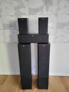 Amplituner Denon AVR-X520BT +  zestaw głośników Eltax 10767