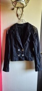Żakiet czarny, krótki, roz. XS/S