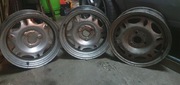 3x Felgi stalowe 15 cali  3 śruby  Smart WYSYŁKA