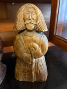 Komplet figurek drewnianych - rzeźby ludowe