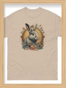 Brązowy Królik - T-shirt - Różne kolory i rozmiary