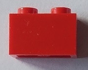 LEGO 3004 czerwony klocek 1x2 4162,6575,6563,6561 26szt