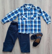 Elegancka koszula w kratkę rozm 104