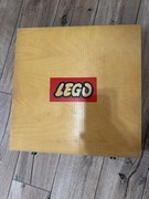 Oryginalna drewniana skrzynka Lego retro vintage