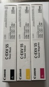 Toner c-exv 55 black magenta yellow