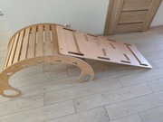 3w1 Bujak Drewniany, Zjeżdżalnia ,Wspinaczka, Biurko Dla Dziecka 