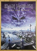 IRON MAIDEN - Wielki plakat XXL z 2025 r. - Format B2 (50 x 70 cm) - NOWY